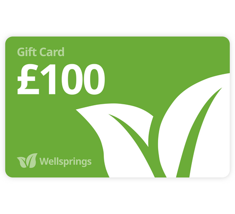 Wellsprings Gift Card - £100